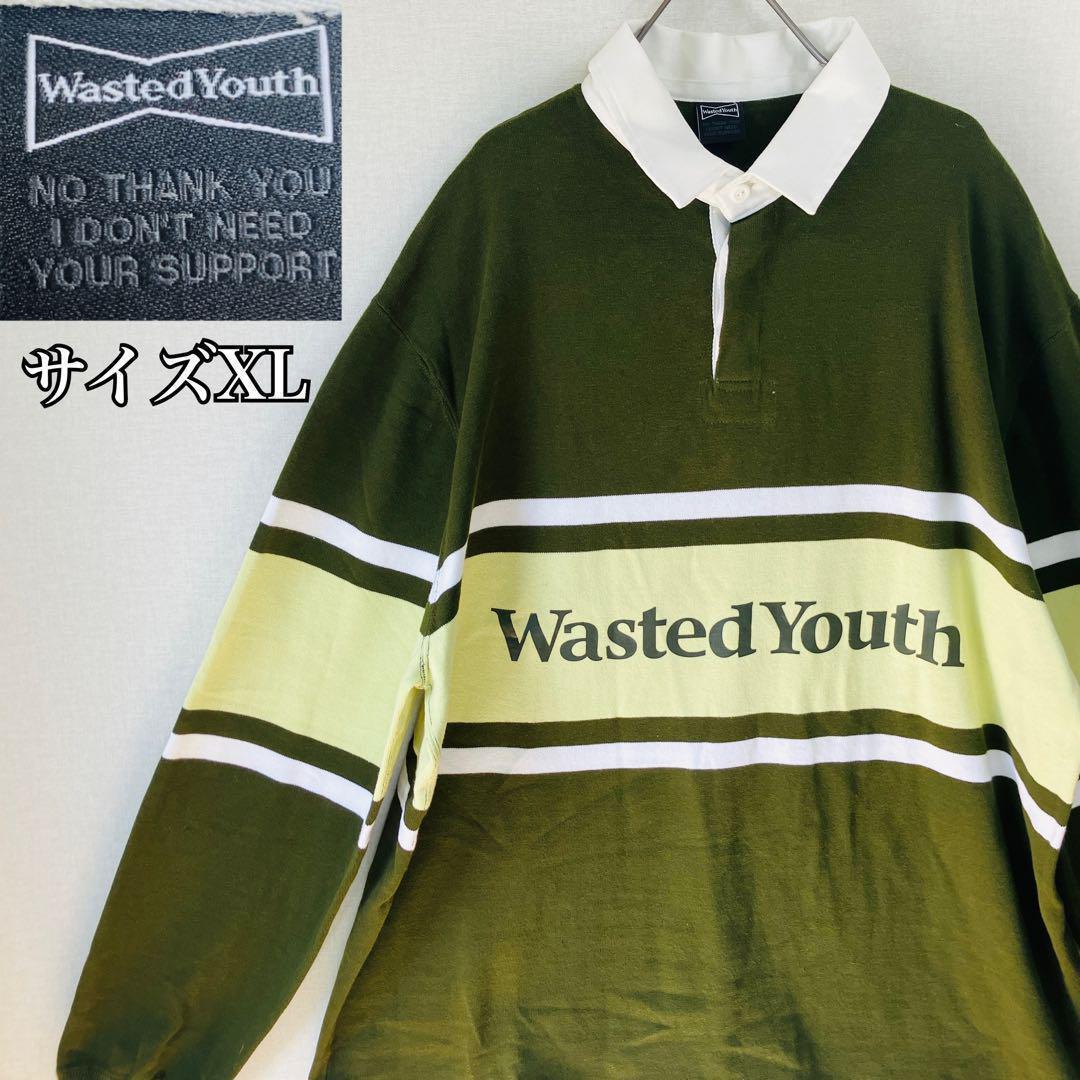 激レアウェイステッド ユース ラガーシャツ サイズXL グリーン 激 【激