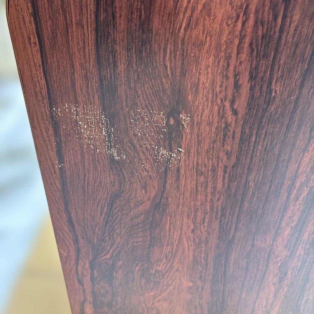 レトロ】ヒカリ工芸 電話台 テレフォンスタンド 大理石調天板