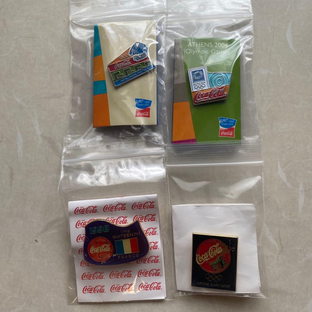 マクドナルド コカコーラ コラボ ピンバッジ オリンピック ワールドカップ