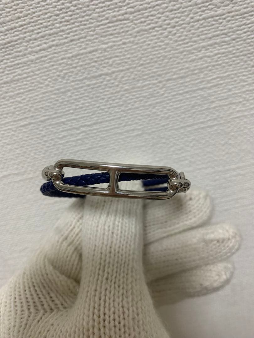 極美品 レザーブレスレット 《ルリ》 ドゥブルトゥール