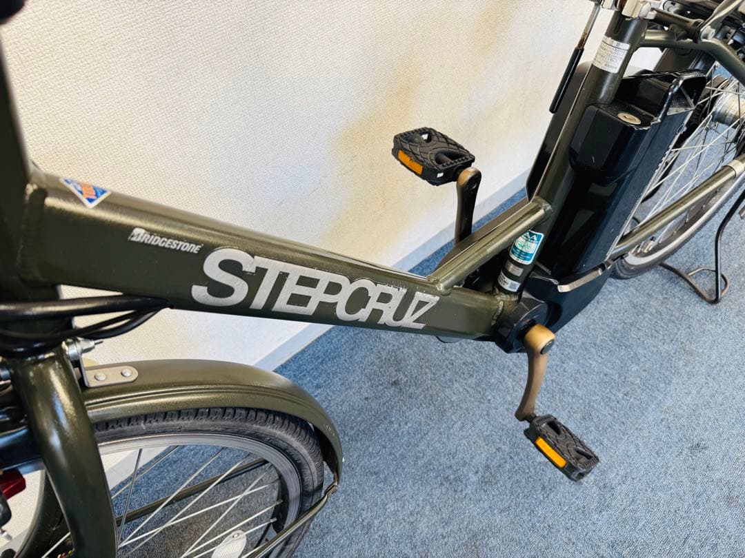 ブリヂストン ステップクルーズ B400 電動自転車中古【B6C40403