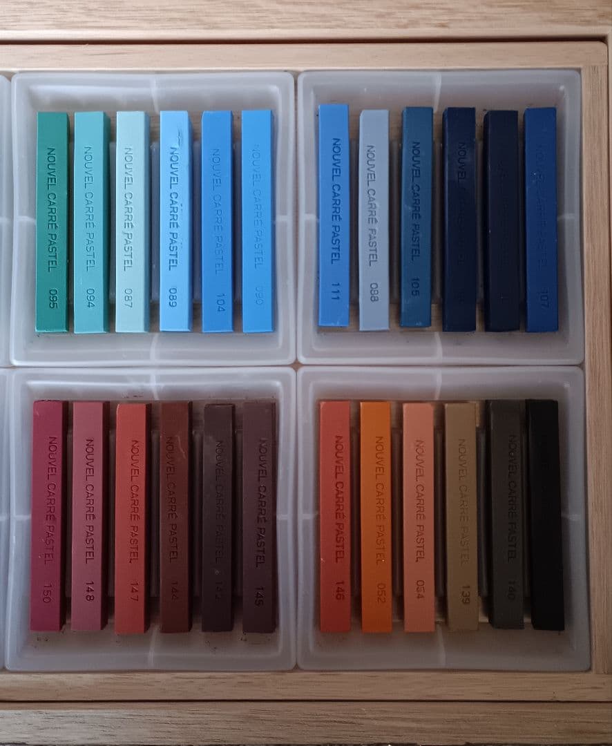 ヌーベルカレー パステル 96色セット NOUVEL CARRE PASTEL