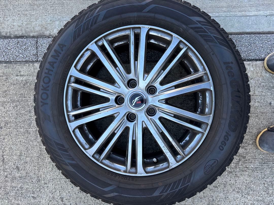 225/60/R17 スタットレス　ヨコハマタイiceGUARD 引き渡し対応可