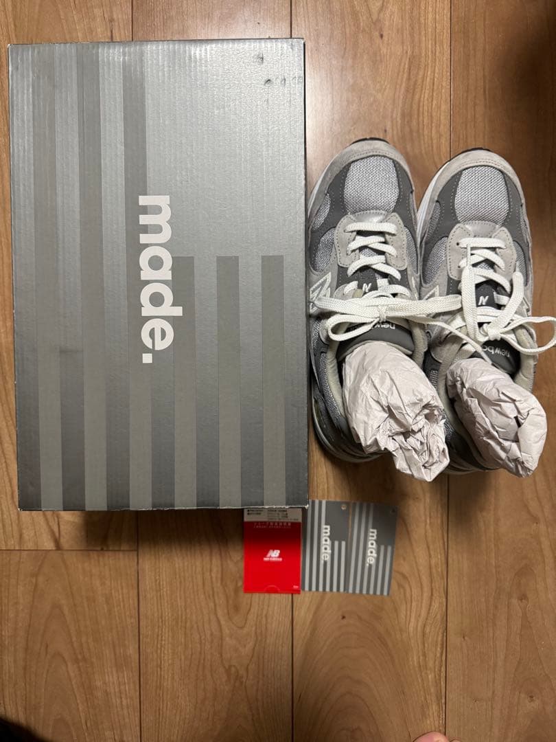 ニューバランス New Balance M992GR 25.5cm