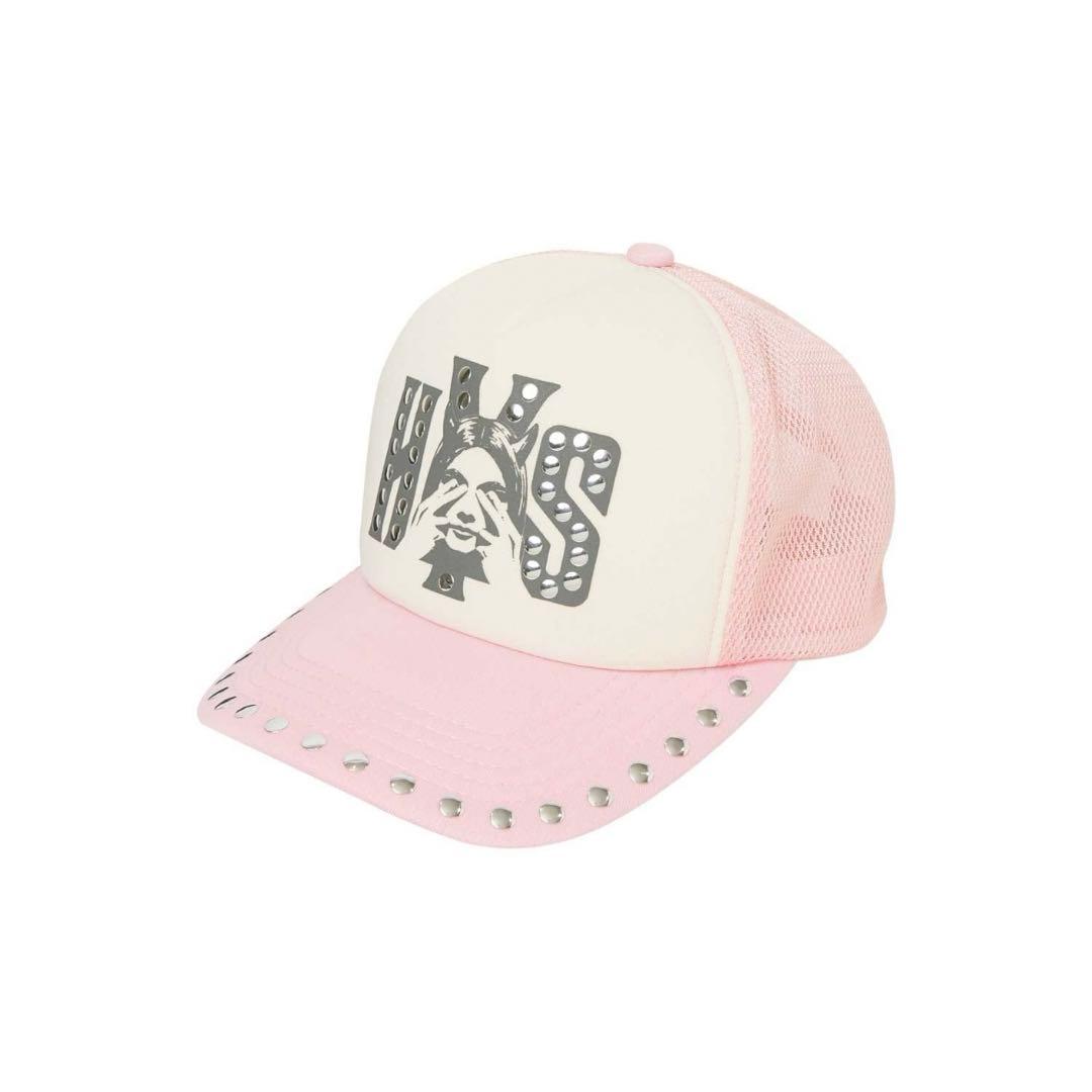 ヒステリックグラマー メッシュキャップ ピンク 希少 - メルカリ