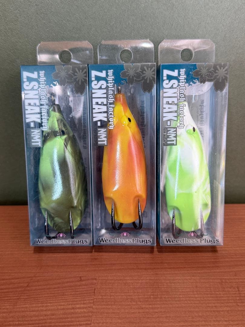 ウィップラッシュファクトリー Zスニーク NMT フロッグ 雷魚 - メルカリ