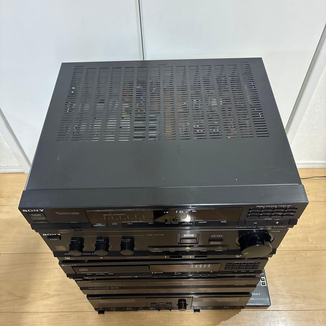 ソニー 希少上位 Liberty システムコンポ V715 セットです 動作ok