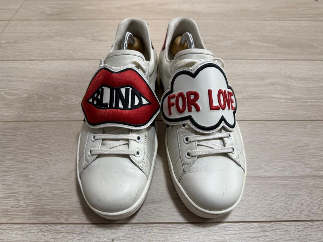 GUCCI メンズスニーカー　エース　9 2/1サイズ(27.5cm)