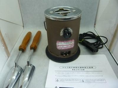 未使用品　タキイ和裁電化鏝　和裁コテ　和裁こて　タキイ製　鏝２本付 和裁用 電気釜・鏝（こて） タキイ 通販｜手芸の店 もりお！