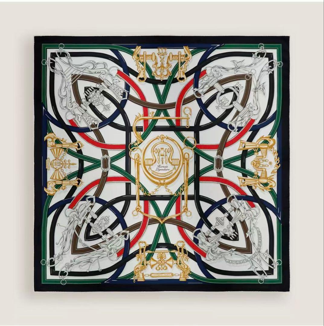 新品未使用 HERMES 26ss カレ 90 《伝説のハーネス》 - メルカリ