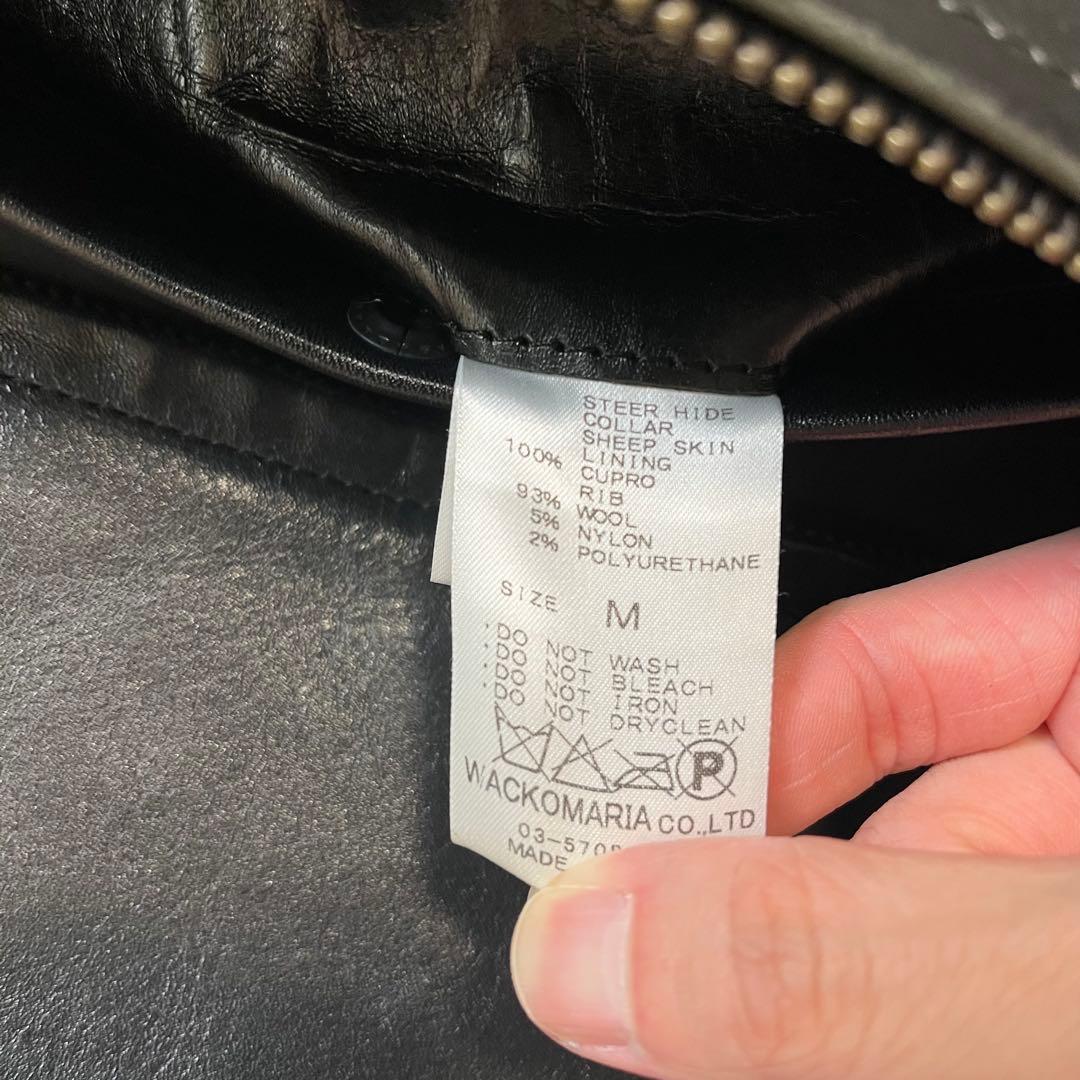 WACKOMARIA ワコマリア G1 レザージャケット Mサイズ レア ボア - メルカリ