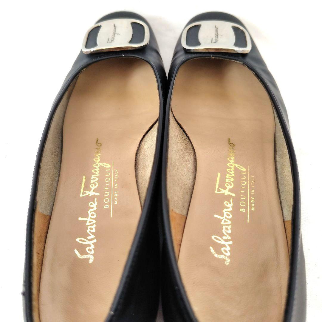 ✨️腕利き職人のリペア済✨️【フェラガモ】パンプス ヴァラプレート