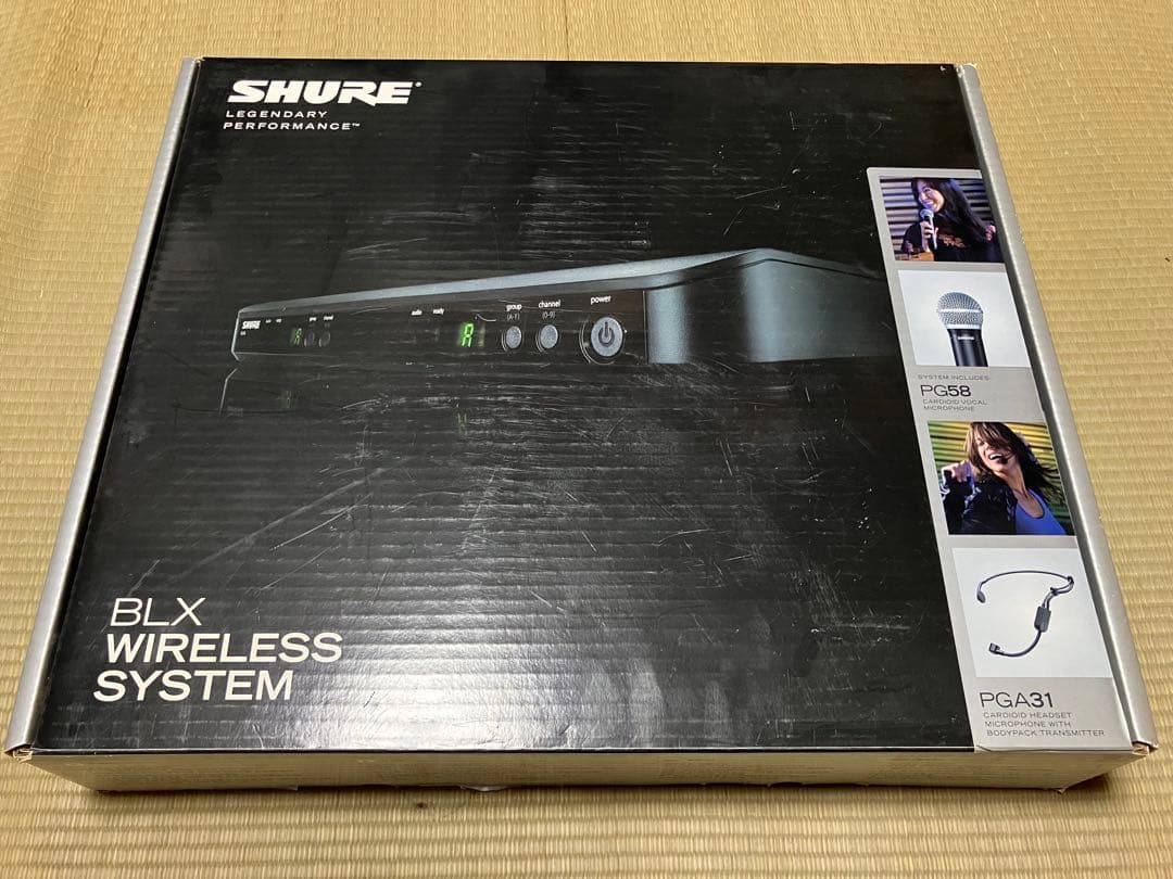 配信機器・PA機器・レコーディング機器 Shure BLX Wireless System PG58 PGA31 Shure BLX Wireless System PG58 PGA31 - メルカリ