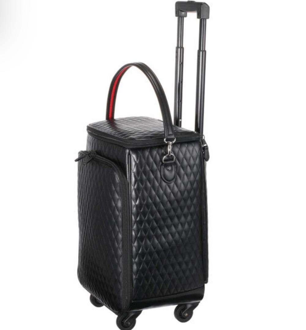 マダムヒロコ キルティング加工 キャリーケース リアン ブラック 59400