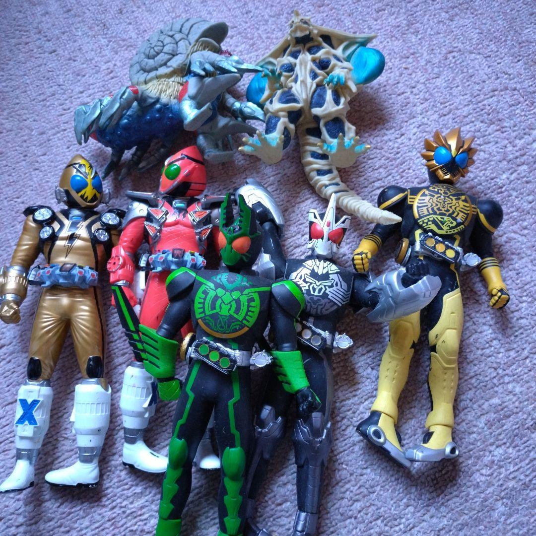 仮面ライダー フィギュアセット 7体 - メルカリ