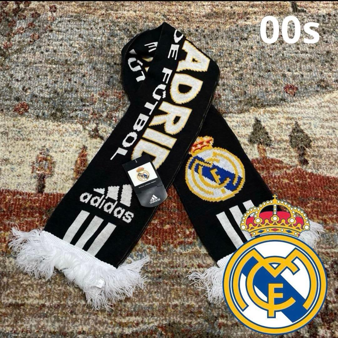 【正規】タグ付き　激レア　02/03　レアルマドリード　マフラー　サッカー 正規】タグ付き 激レア 02/03 レアルマドリード マフラー サッカー