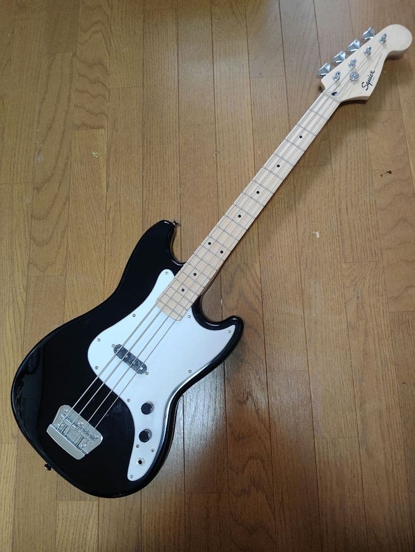 Squier BRONCO BASS テレキャスターベースピックアップに交換 Squier by Fender SONIC BRONCO BASS Arctic White ベース 初心者12点