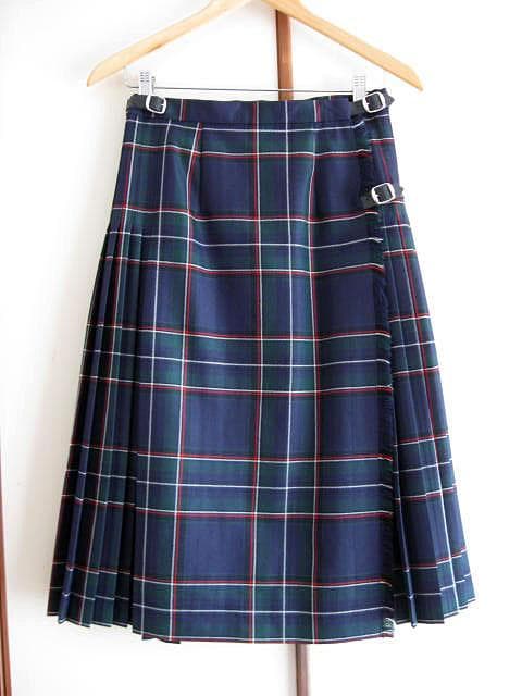 O'NEIL of DUBLIN オニールオブダブリン チェック柄ラップスカート O'NEIL of DUBLIN（オニールオブダブリン） O'NEIL OF DUBLIN