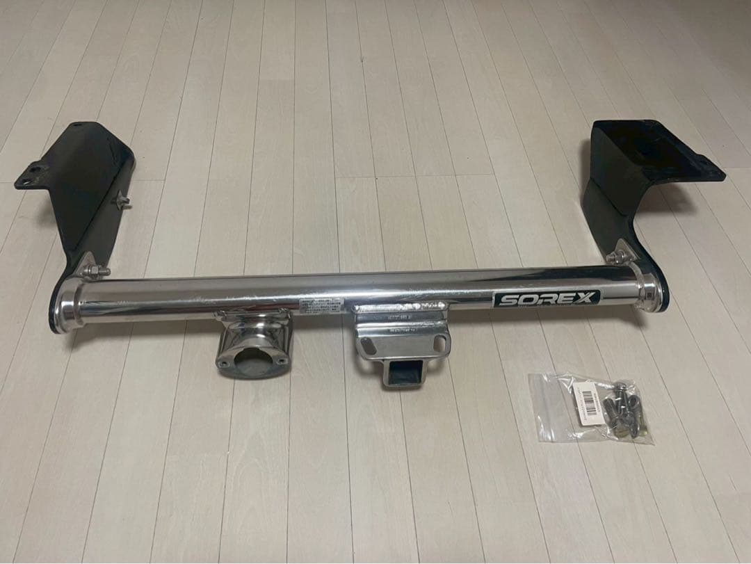 ランドクルーザープラド 150系後期 ヒッチメンバー　ステンレス T-145 SOREX（ソレックス） トヨタ ランドクルーザープラド150 ステンレス