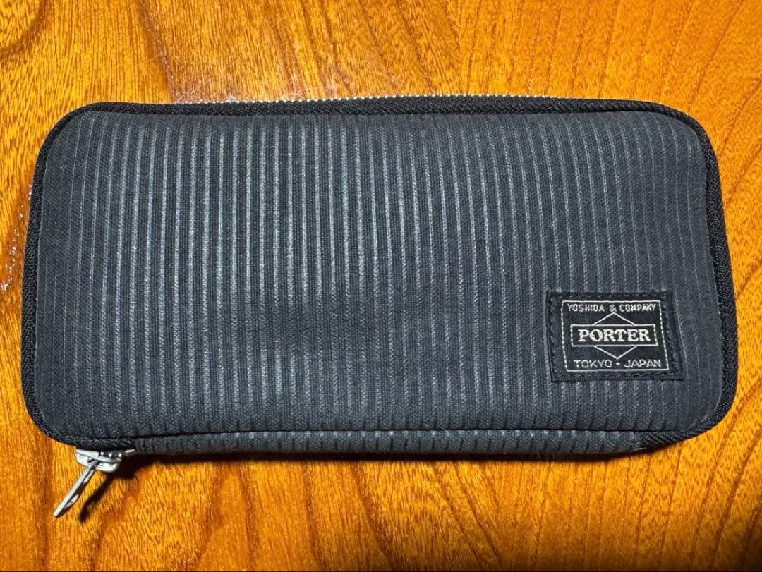未使用 PORTER ポーター ドローインク 長財布 ロングウォレット ブラック DRAWING（PORTER） ポーター ドローイング ロングウォレット 650-09780
