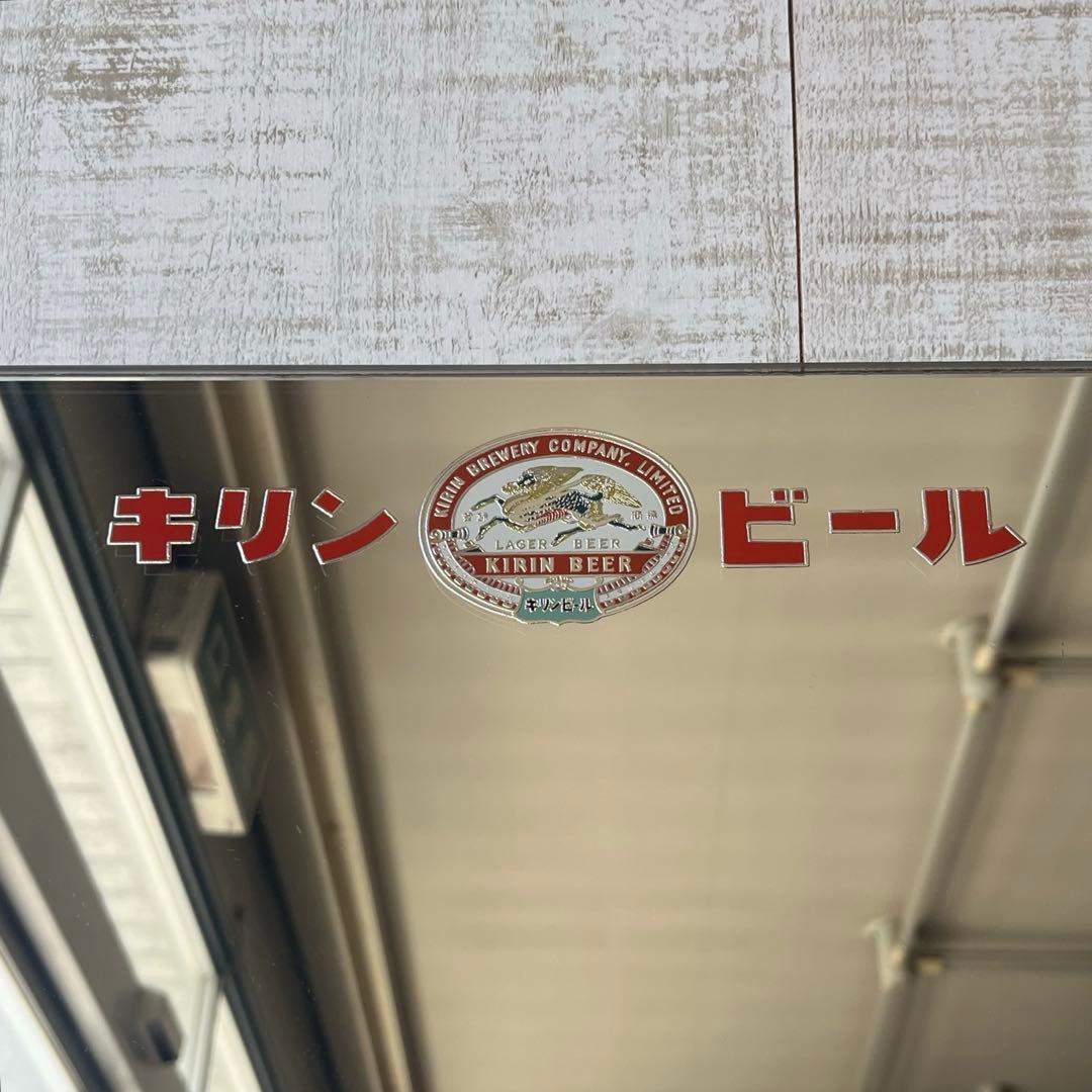 アンティーク】麒麟 キリンビール キリンレモン 鏡 ミラー パブミラー