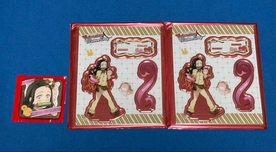鬼滅の刃 バレンタイン&ホワイトデー アクリルスタンド 缶バッジ 竈門