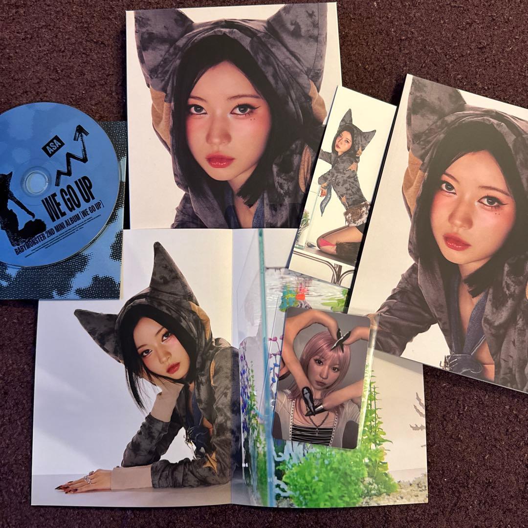 BABYMONSTER アルバム wegoup アサ ベビモン トレカ - メルカリ