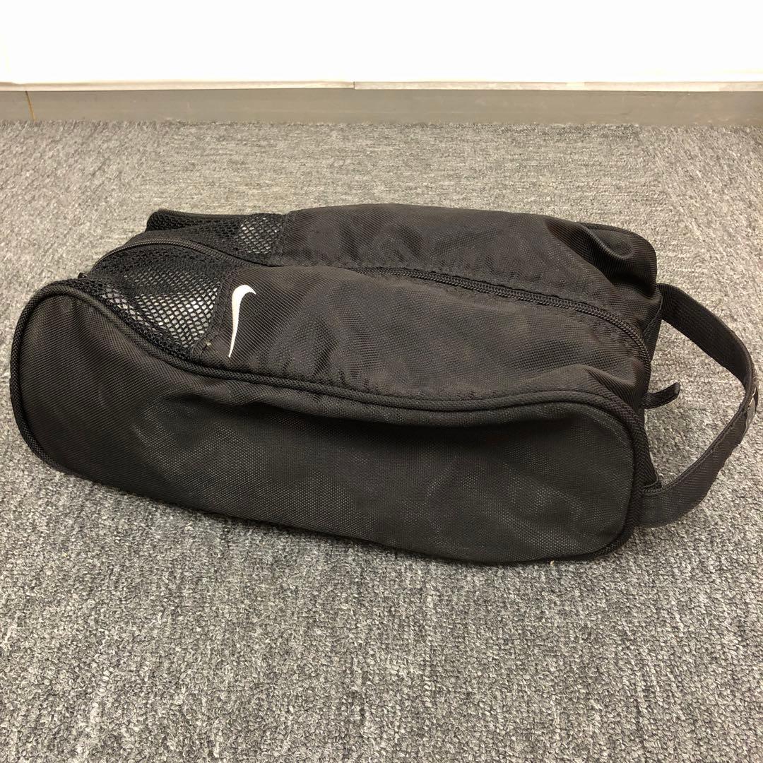 即決 NIKE GOLF ナイキゴルフ シューズケース ブラック - メルカリ