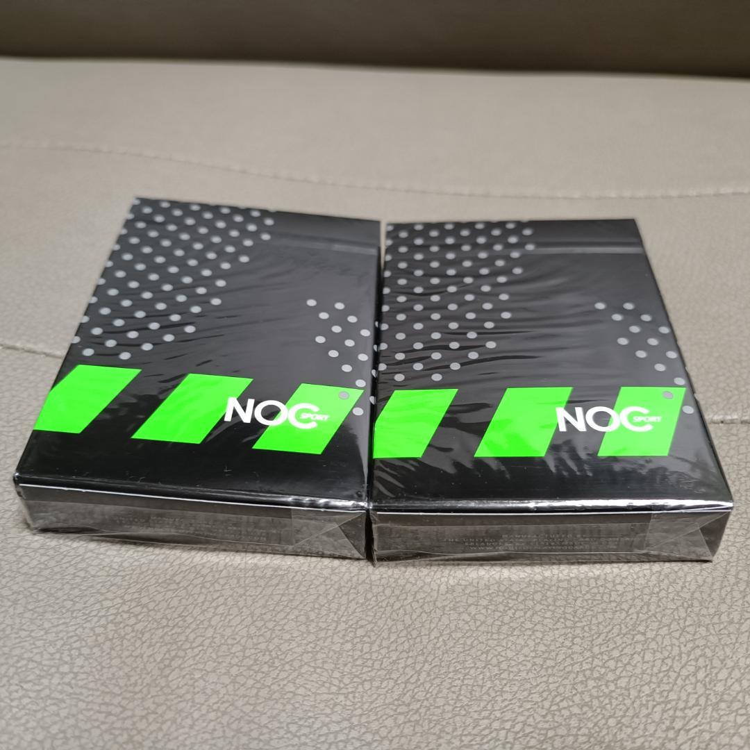 トランプ　NOC　スポーツ　緑　蛍光  2個　セット　まとめ売り