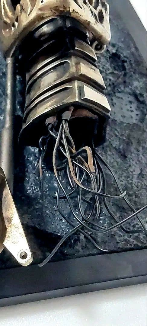 1/2 スケール　アシェット製 エンドスカル、エンドアーム焼損傷 残骸ジオラマ