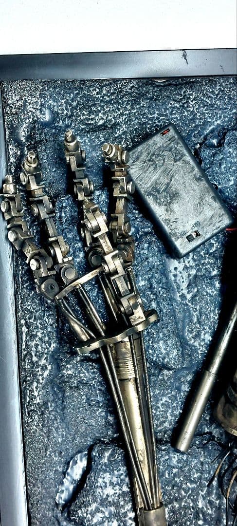 1/2 スケール　アシェット製 エンドスカル、エンドアーム焼損傷 残骸ジオラマ