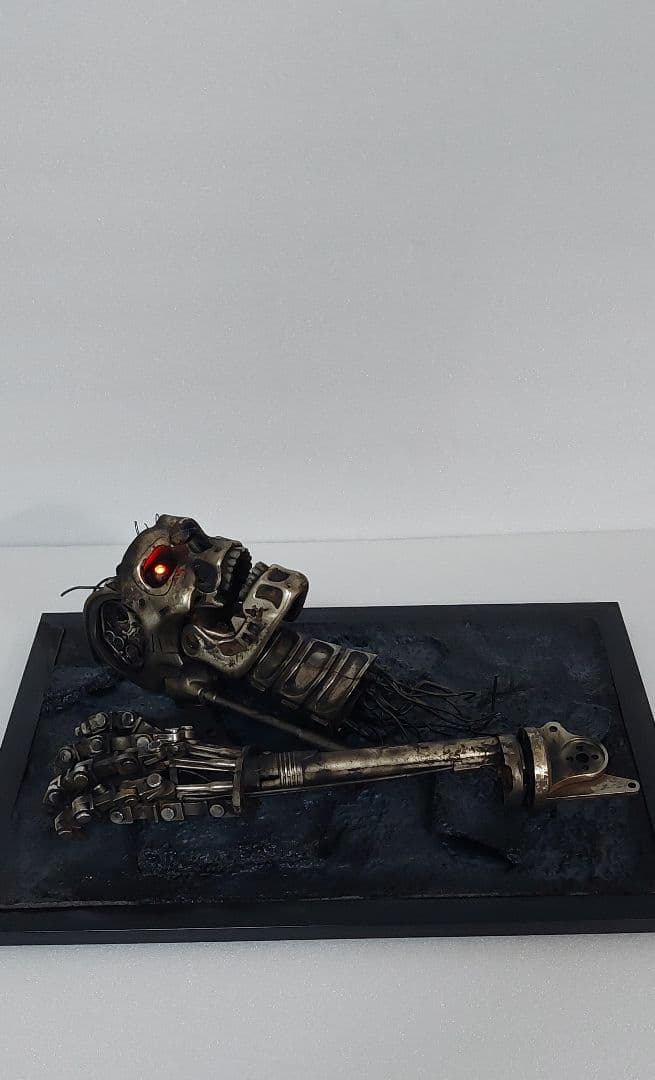 1/2 スケール　アシェット製 エンドスカル、エンドアーム焼損傷 残骸ジオラマ