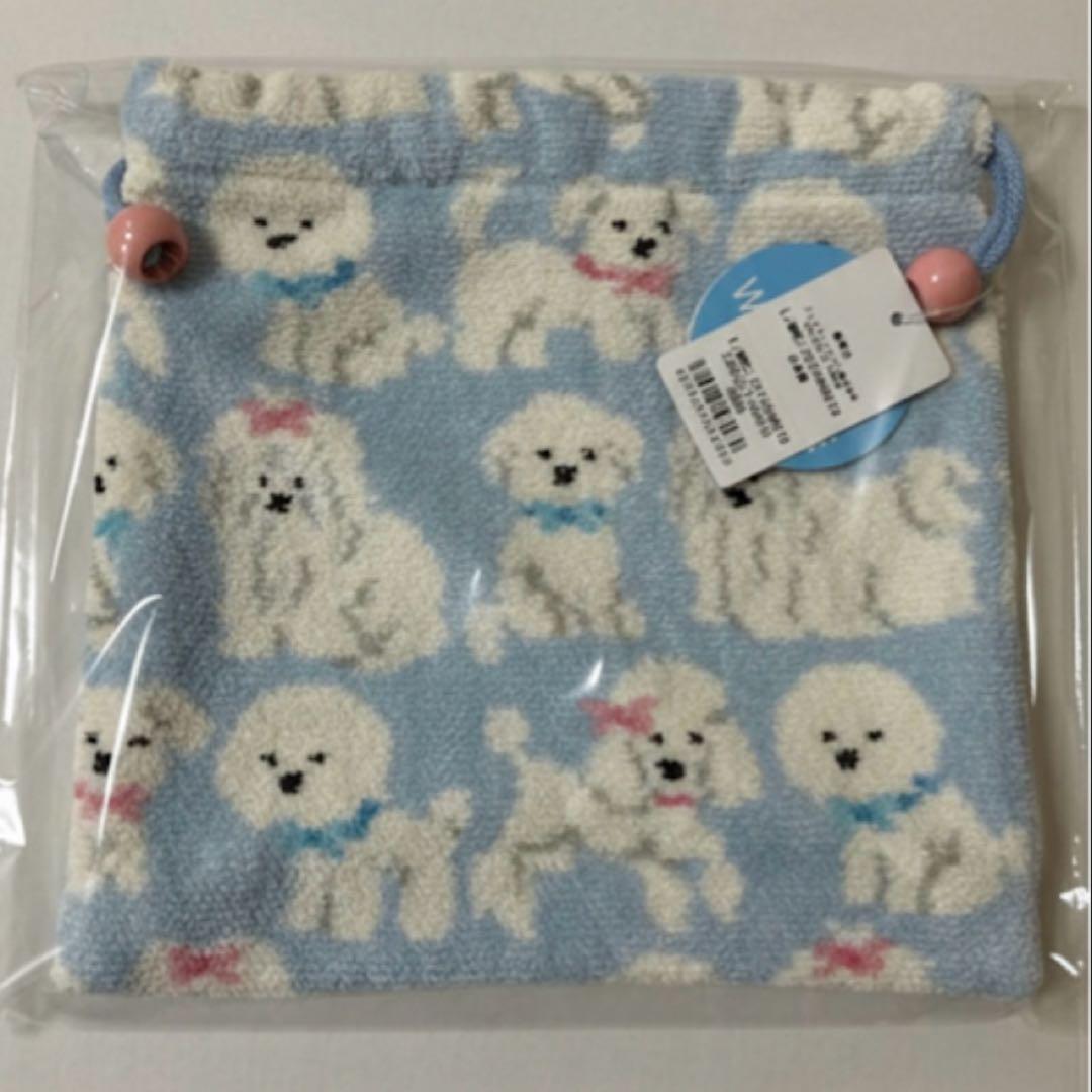 ラブラリーバイフェイラー モフモフワンチャン 巾着 WEB限定カラー