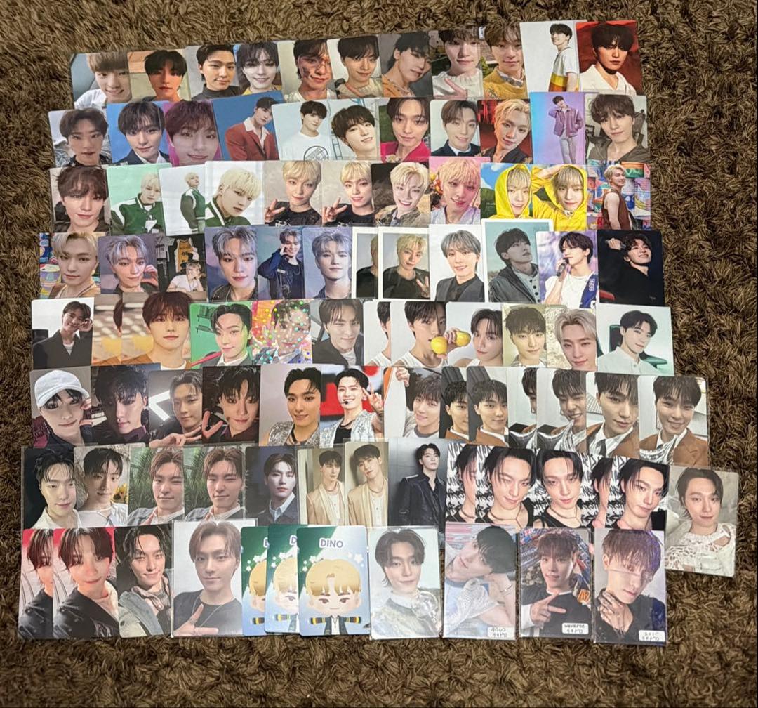 SEVENTEEN 　公式　特典　グッズ　トレカ　全メンバー　1000点以上