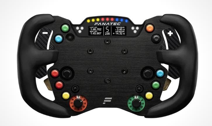 FANATEC Podium GT3 Endurance BMW ステッカー付 ポディウム ステアリングホイール GT3 エンドランス 解説 | Fanatec