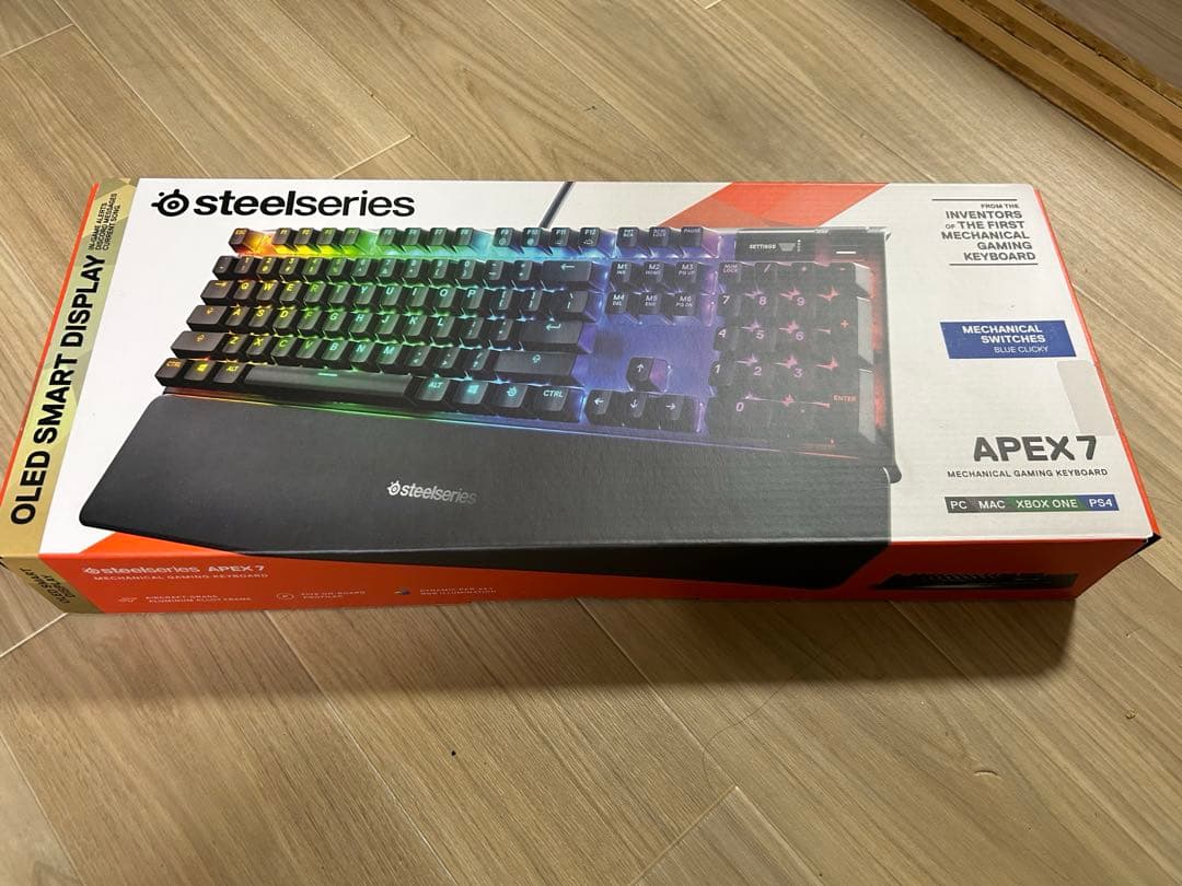 SteelSeries Apex 7 メカニカルキーボード Amazon.com: SteelSeries Apex 7 Mechanical Gaming Keyboard – OLED