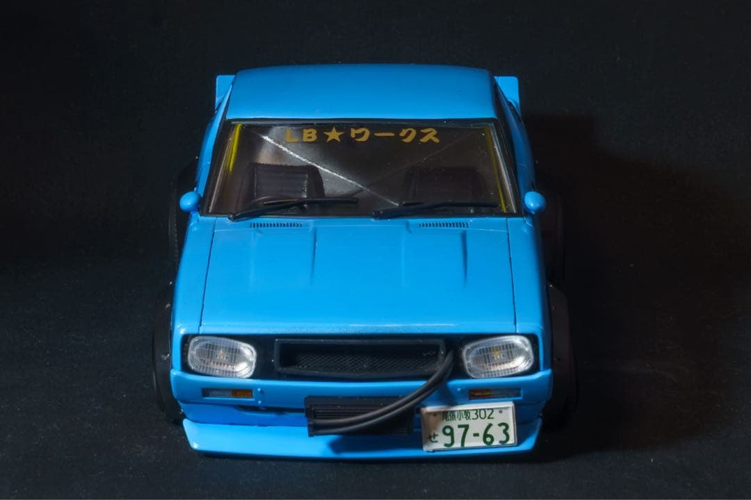 1/24アオシマLBワークス ケンメリ2Dr 2014Ver. 完成品