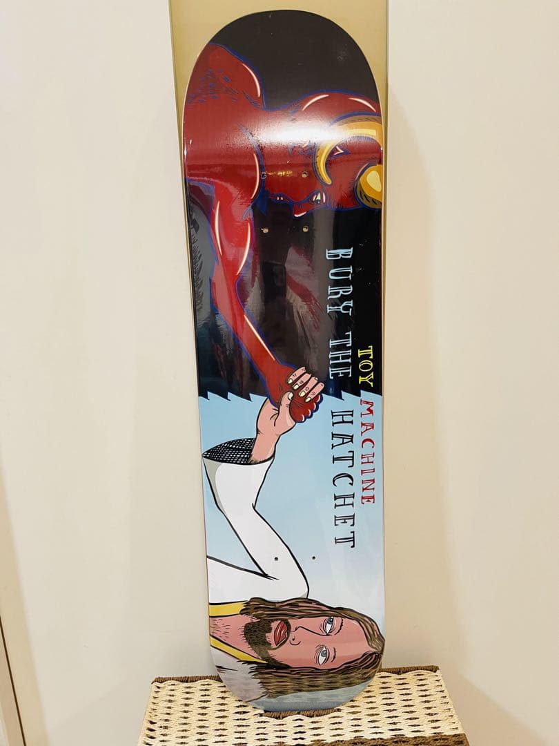 トイマシーン TOY MACHINE スケートボード8.0デッキ 新品未使用 - メルカリ