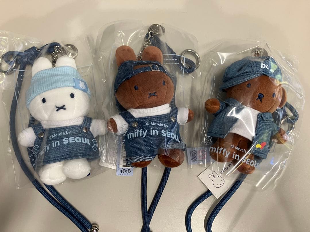 ミッフィー ソウル デニム キーリング 3種セット ☆韓国限定☆ - メルカリ