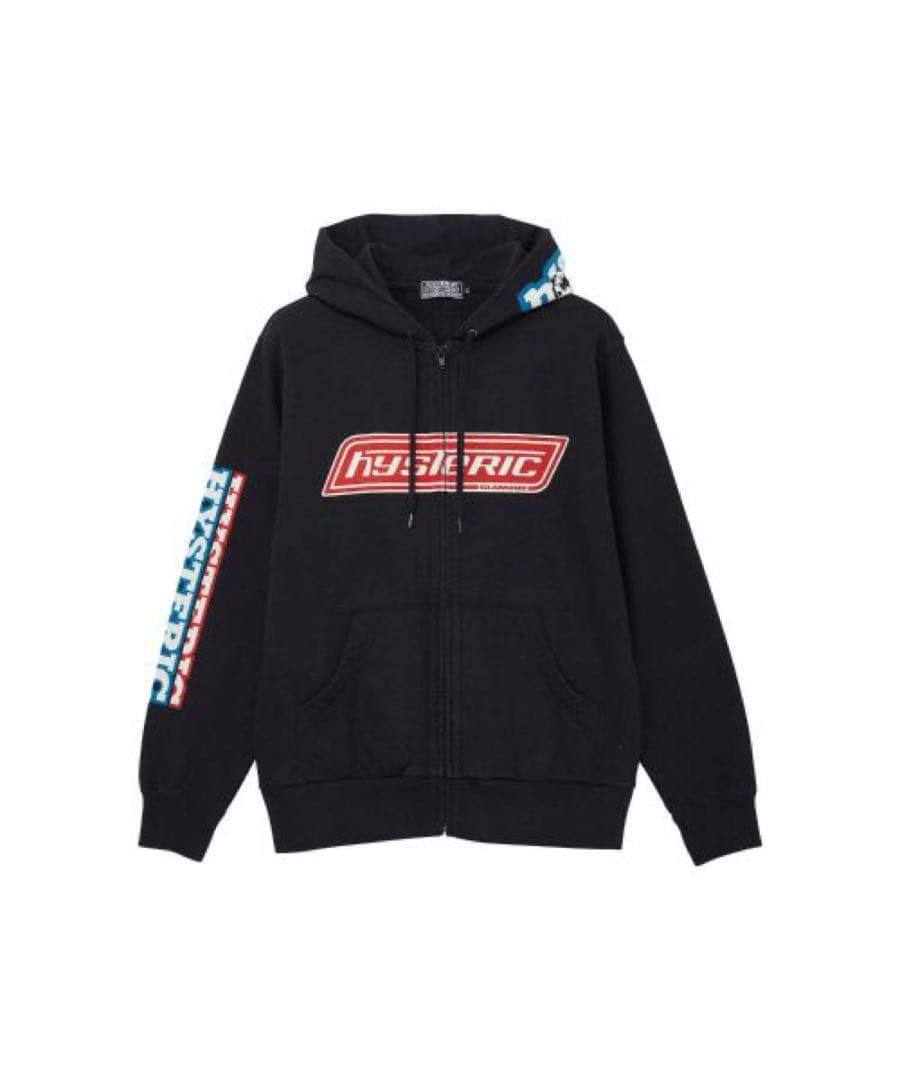 Hysteric Glamour HG BOX LOGOS ジップパーカー XL - メルカリ