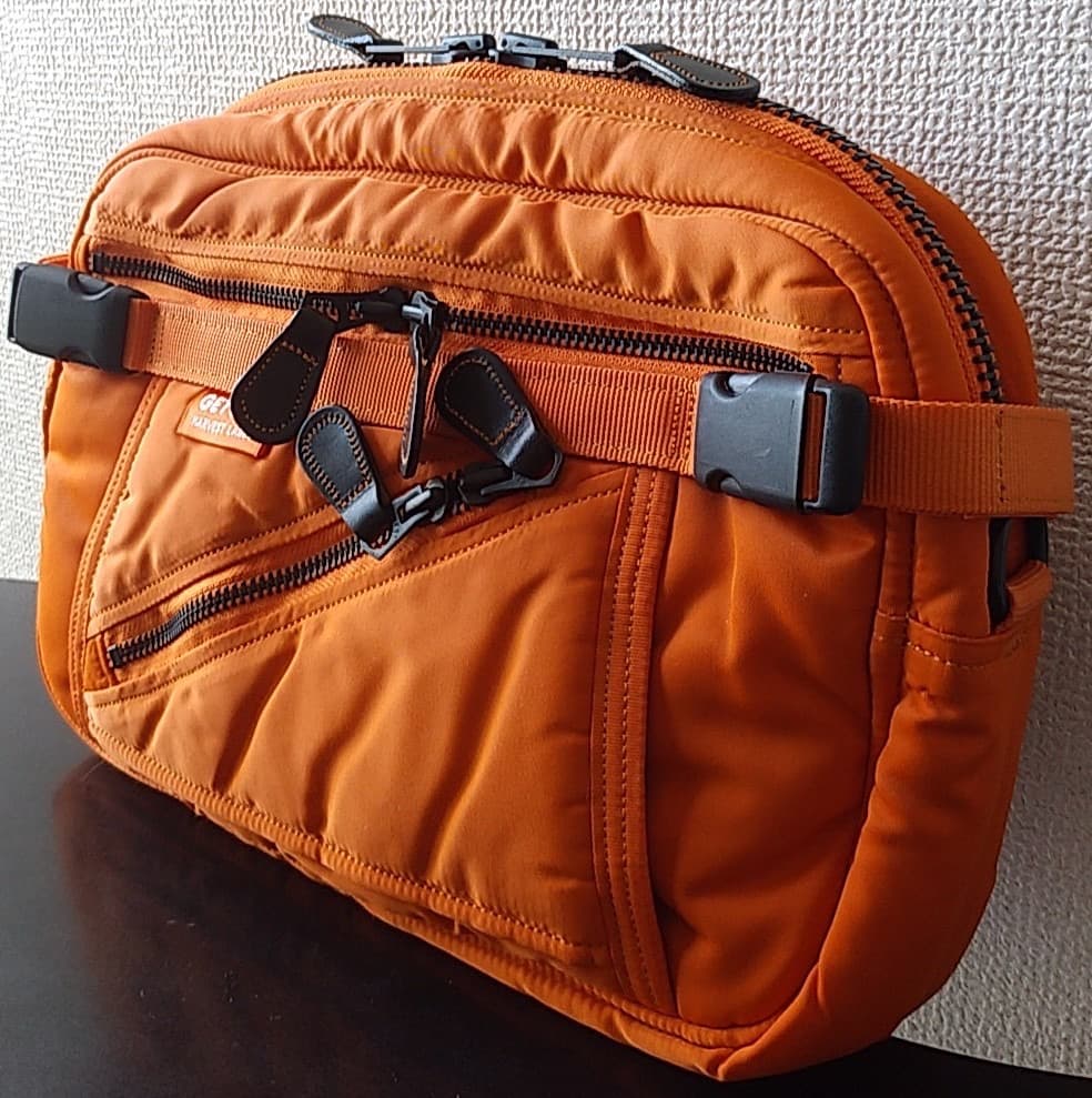 稀少☆ハーヴェストレーベル☆フライヤーズ3WAYウエストバッグ