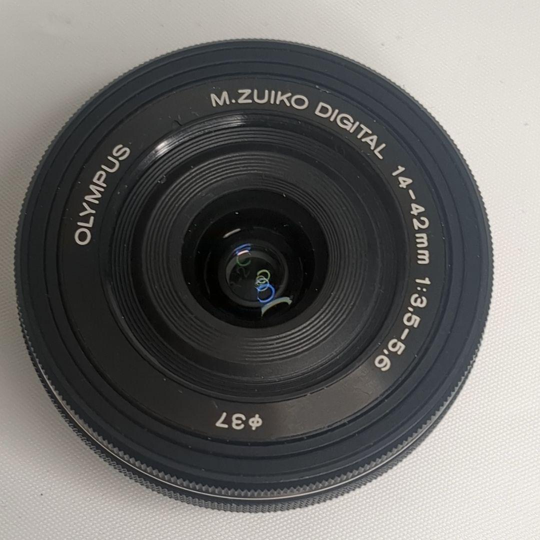 【美品】OLYMPUS 14-42ｍｍ F3.5-5.6 EZ　ブラック