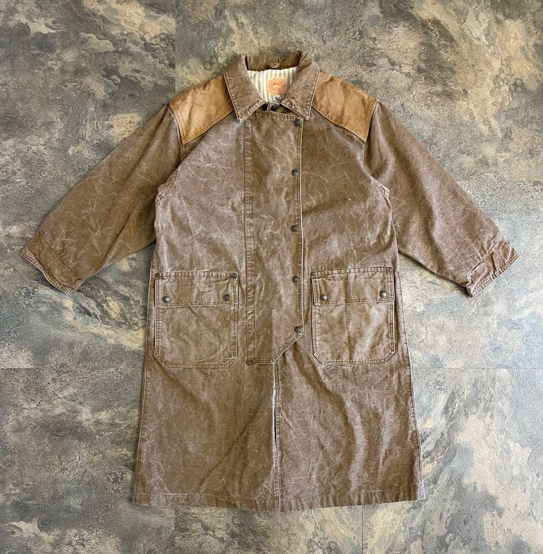 80s The Australian Outback コットン ダスターコート - メルカリ