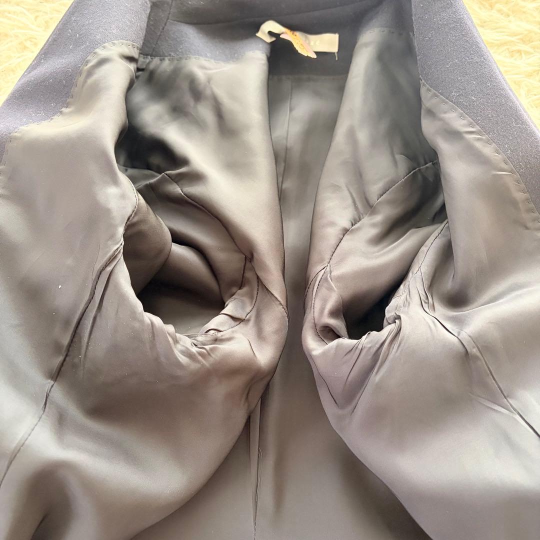 Lサイズ セオリーリュクス パンツ スーツ セットアップ ノーカラー