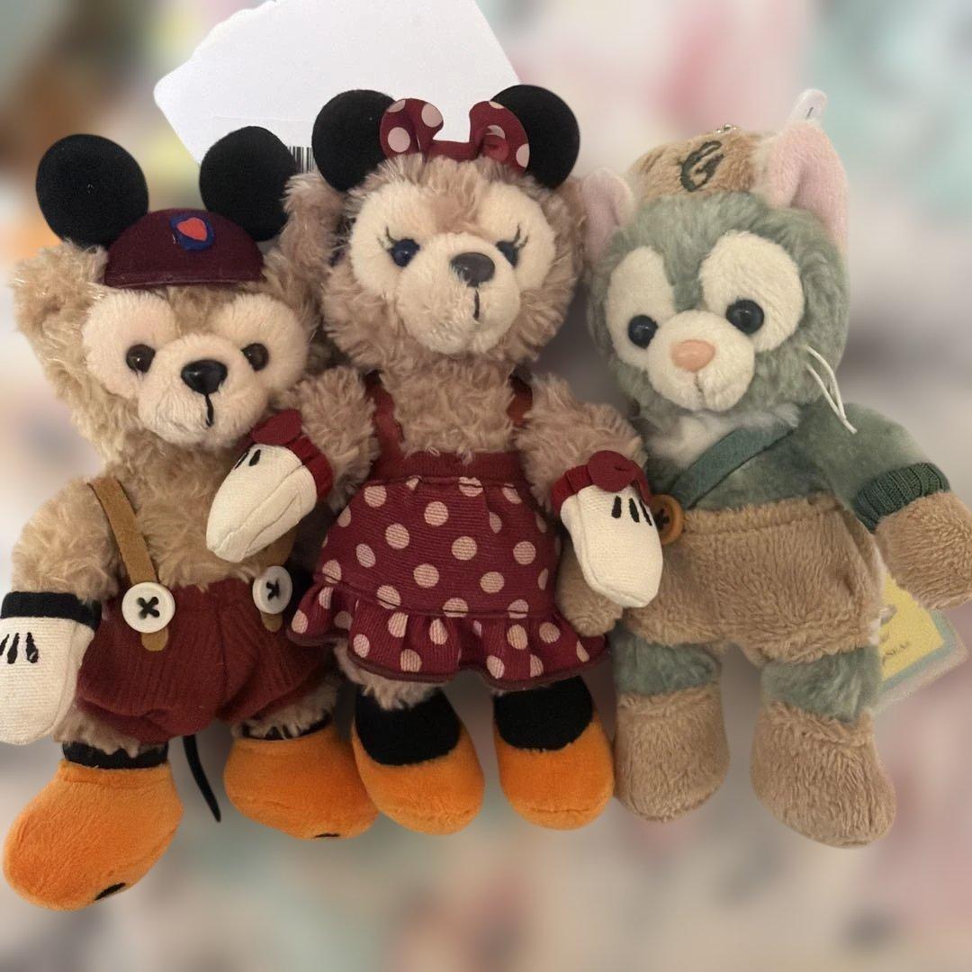 ダッフィー＆シェリーメイ ぬいぐるみバッジ ハロウィン2015