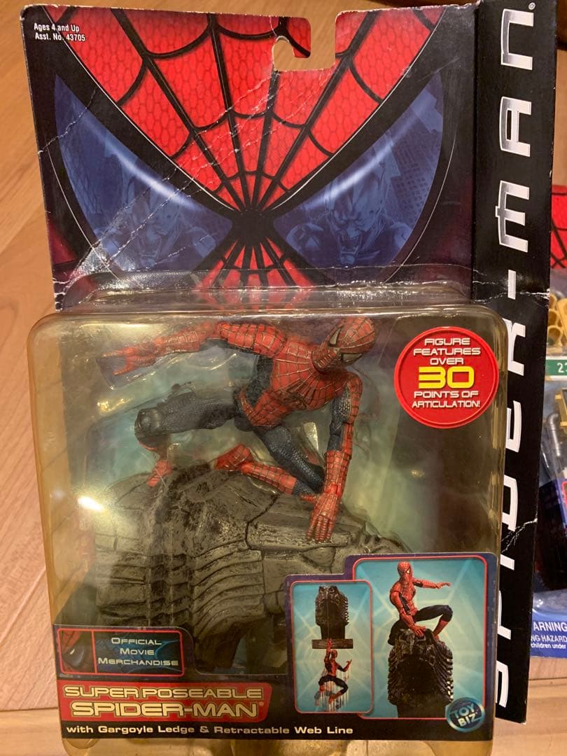 SPIDER-MAN トイビズ レスラー スパイダーマン フィギュア等3点セット