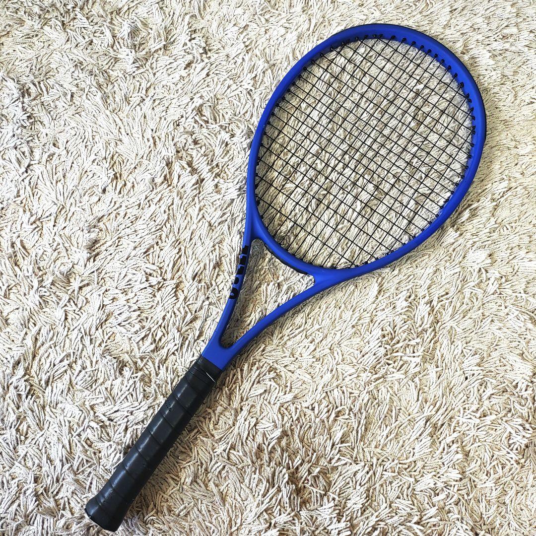 レーバーカップ】ウィルソン プロスタッフ ブルー フェデラー テニス