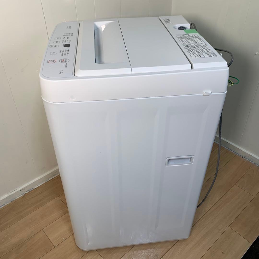 【美品級】2024年製 ヤマダ電機 洗濯機 YWM-T55LW 5.5kg
