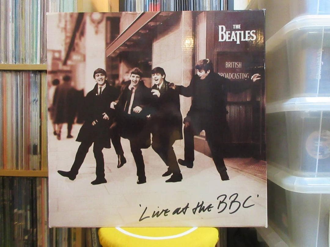 ★THE BEATLES BBC◇ディスプレイ★ビートルズ◇看板◇宣伝用◇非売品