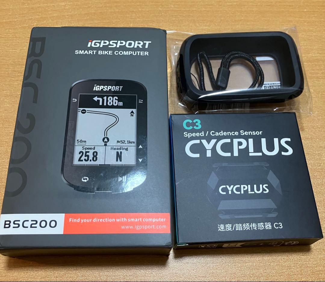BSC200サイクルコンピューター、ケイデンスセンサー、カバー、フィルム tour-de-zitensya_igpsport-bsc200s